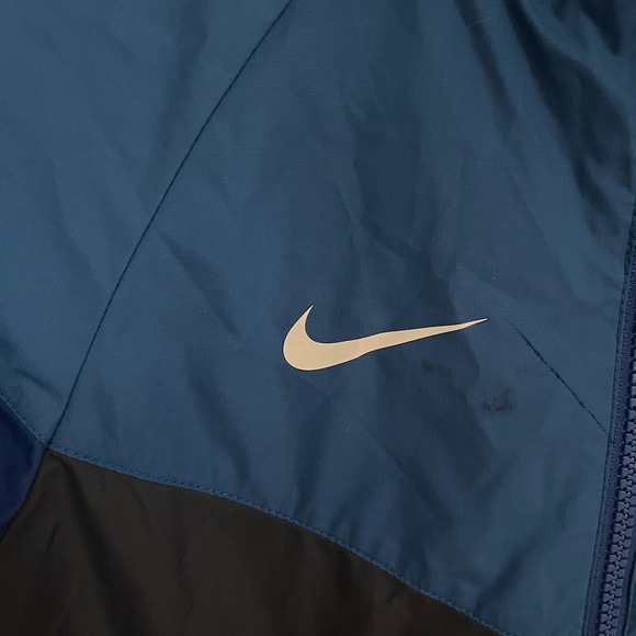 Youth Nike Blue Chelsea Full-Zip Windrunner Jacket Medium - Picture 4 of 9